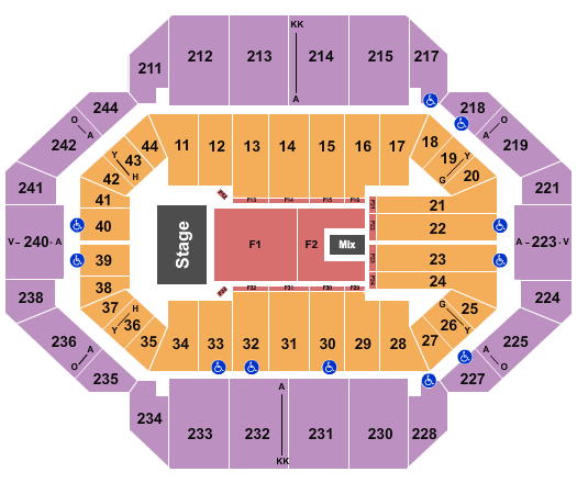 Rupp Arena At Central Bank Center Lindsey Stirling Seating Chart